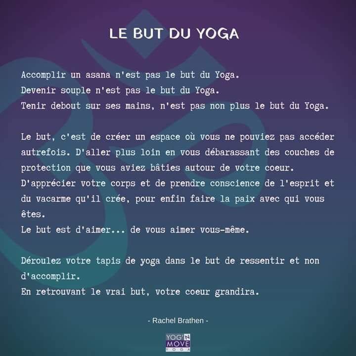 Le but du Yoga Rachel Brathen